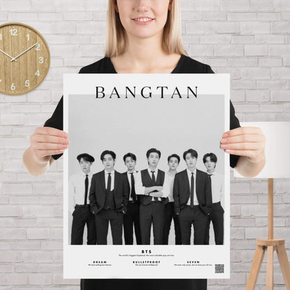 BTS Paper Posters (5 Designs)