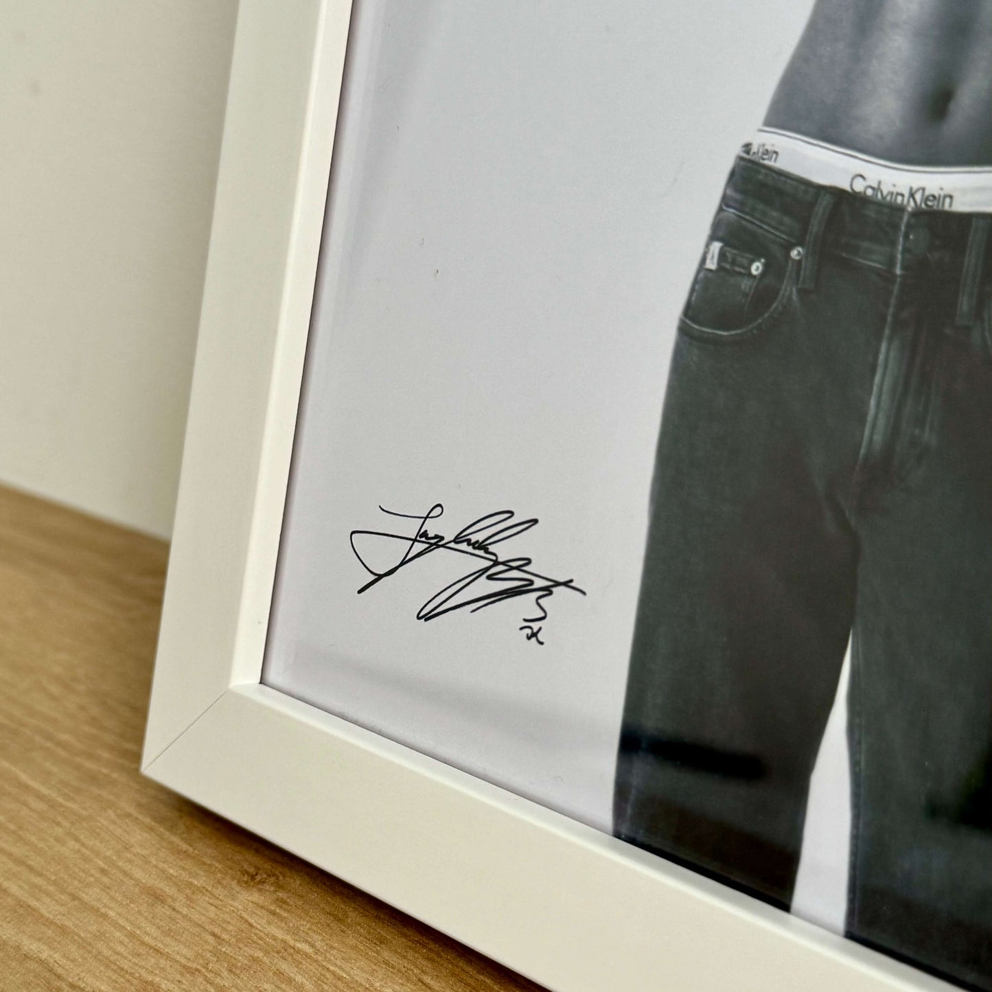 Jungkook Framed Poster with Autograph