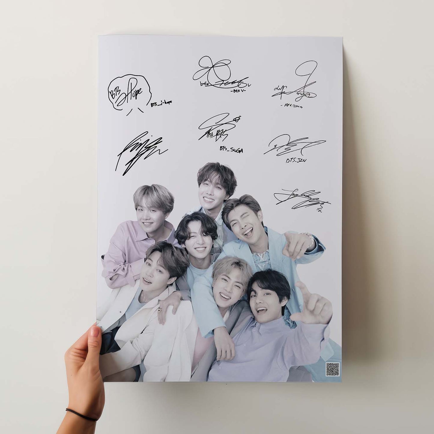 BTS Paper Posters (5 Designs)